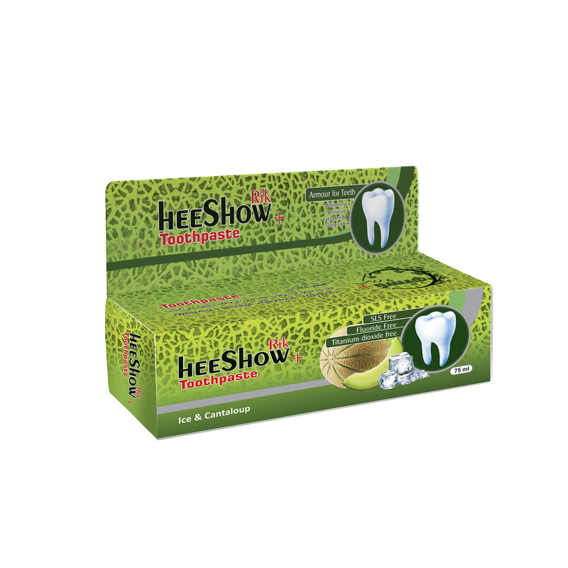 خمیر دندان هیشو ریک مدل cantaloup حجم 75 میلی لیتر