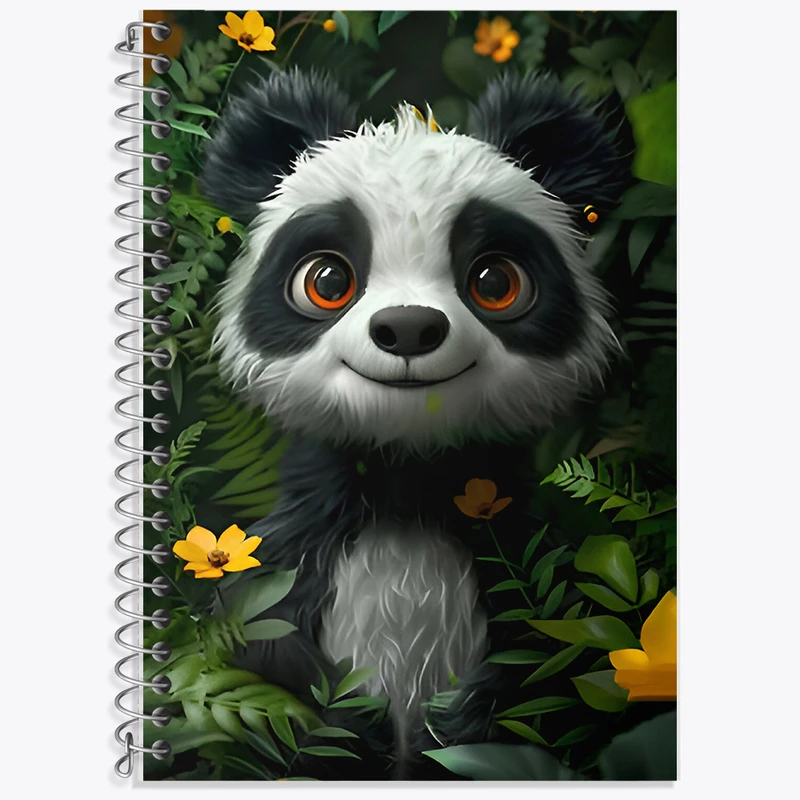 دفتر نت موسیقی 50 برگ خندالو طرح پاندای بانمک کد F8160