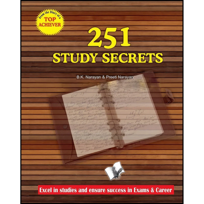 کتاب 251 Study Secrets Top Achiever اثر B.K. Narayan انتشارات V And S Publishers