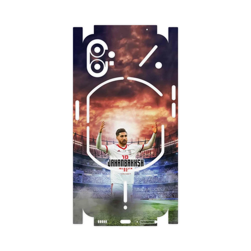 برچسب پوششی ماهوت مدل Alireza Jahanbakhsh-FullSkin مناسب برای گوشی موبایل ناتینگ Phone 1