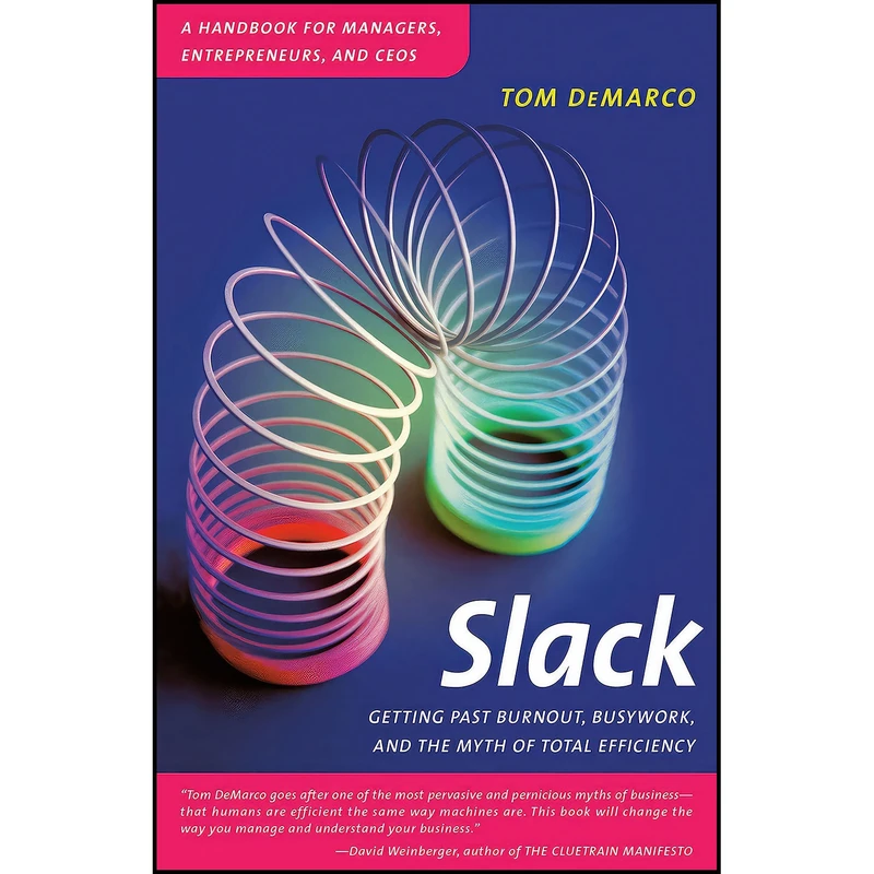 کتاب Slack اثر Tom DeMarco انتشارات Currency