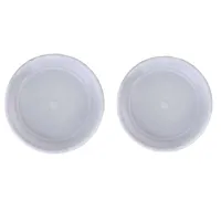زیرگلدانی مدل پلاستیکی گرد کد 28cm بسته 2 عددی
