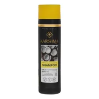 شامپو تقویت‌کننده و ضدریزش مو کاریشما مدل Strengthener مناسب موهای خشک و آسیب‌دیده، نرم‌کننده، مرطوب‌کننده، ضد الکتریسیته مو، فاقد پارابن حجم 250 میلی‌لیتر