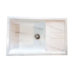 سینک ظرفشویی گرانیت توکار یک لگنه مدل MAK_wt80