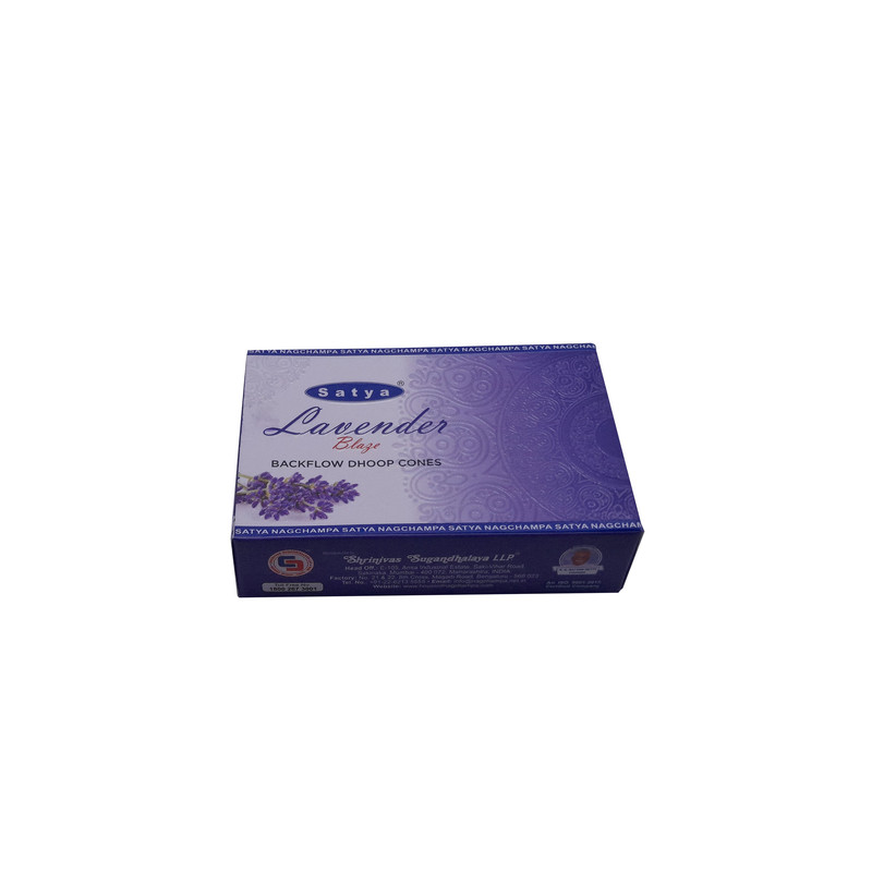 عود ساتیا مدل مخروطی آبشاری Lavender عود ساتیا مدل مخروطی آبشاری Lavender