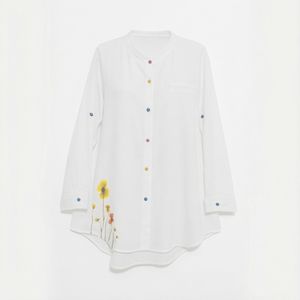 مانتو شومیزی زنانه مدل گل دار