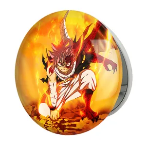 آینه جیبی خندالو طرح ناتسو انیمه فری تیل Fairy Tail مدل تاشو کد 16459 