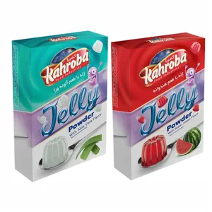 پودر ژله آلوئورا و هندوانه کهربا - 100 گرم مجموعه 2 عددی