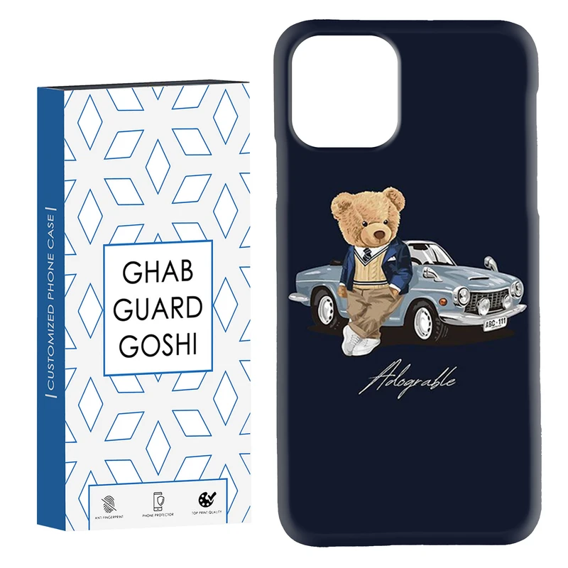 کاور قاب گارد گوشی طرح تدی کد Dimo-608 مناسب برای گوشی موبایل اپل IPHONE 11 PRO MAX