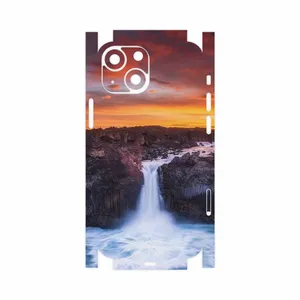 MAHOOT Waterfall-FullSkin Cover Sticker for Apple iPhone 13 Mini