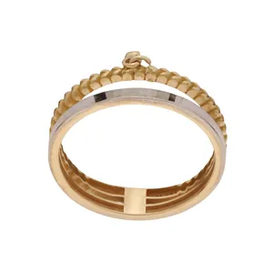 انگشتر طلا 18 عیار زنانه گلدم مدل R3312003