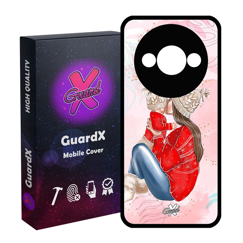 کاور گارد ایکس طرح دختر مدل Glass10335 مناسب برای گوشی موبایل شیائومی Redmi A3 4G/ A3X 4G/ Poco C61