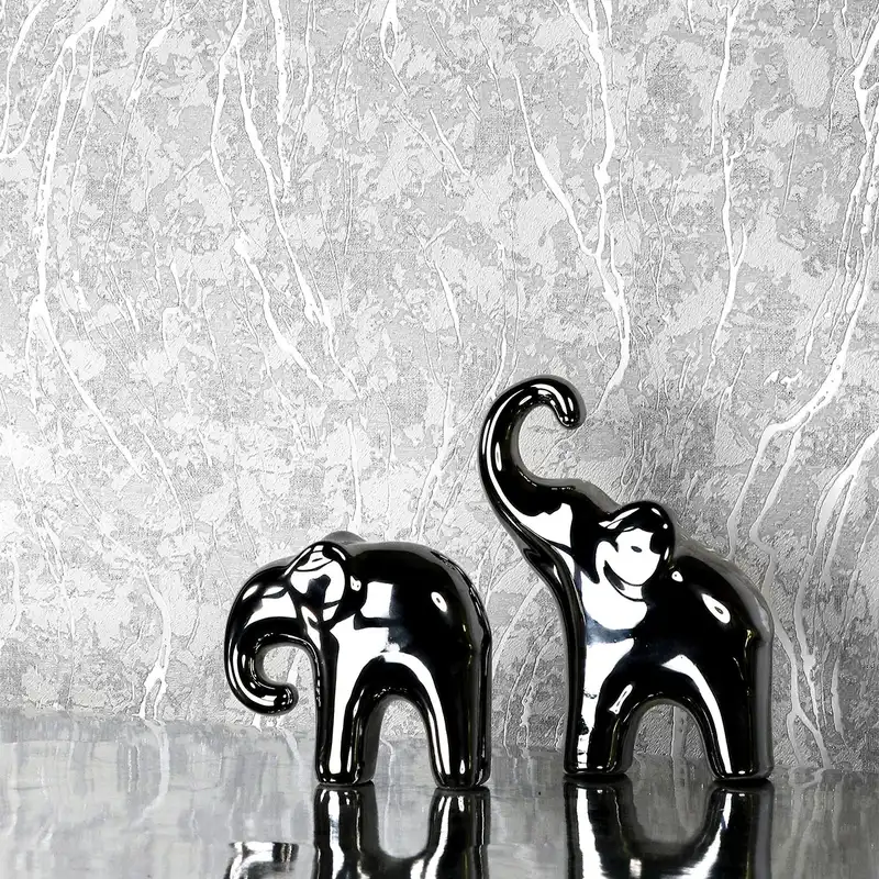 کاغذ دیواری طرح پتینه مدرن کد 6002