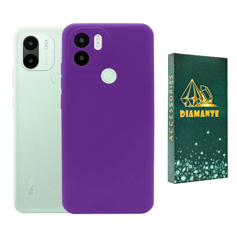 کاور دیامانته مدل sili_77 Gn مناسب برای گوشی موبایل شیائومی Redmi A2 Plus