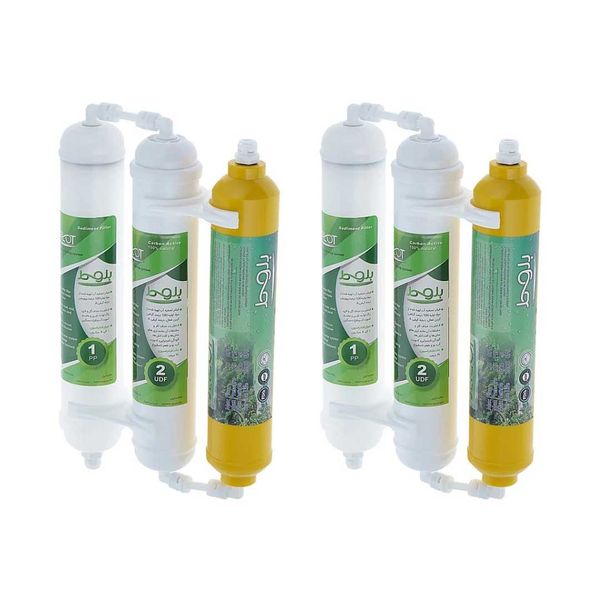 فیلتر تصفیه آب یخچال و فریزر بلوط مدل گیاهی BL 601 مجموعه 6 عددی 