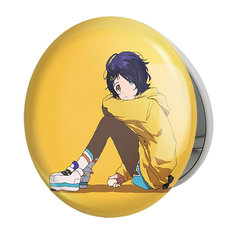 آینه جیبی خندالو طرح آی انیمه واندر اگ پرایورتی مدل تاشو کد 34042