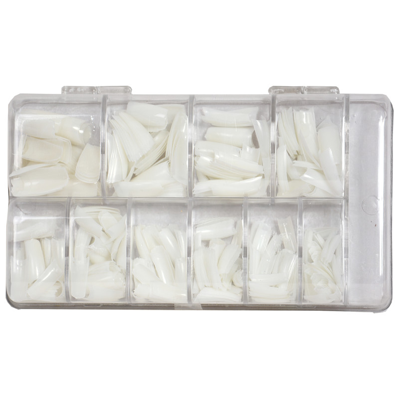 تیپ ناخن کانواس کد 001 بسته 500 عددی