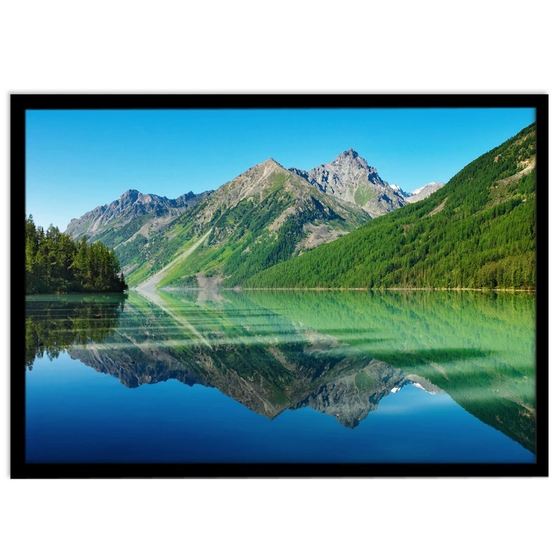 تابلو نوری بکلیت طرح طبیعت دریاچه مدل B-S987