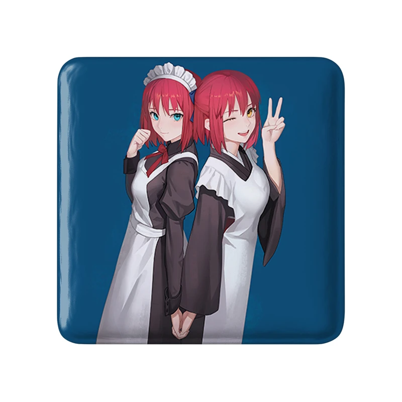 مگنت خندالو طرح بازی تسوکی هیمه‌ (Tsukihime) مدل مربعی کد 34522
