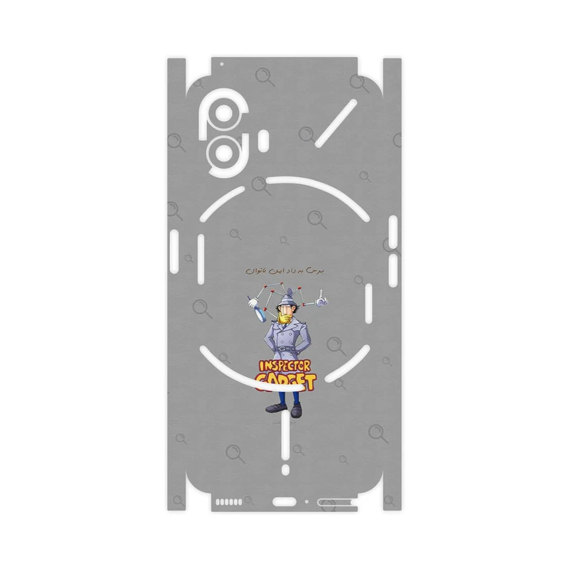 برچسب پوششی ماهوت مدل Inspector Gadget-FullSkin مناسب برای گوشی موبایل ناتینگ Phone 2