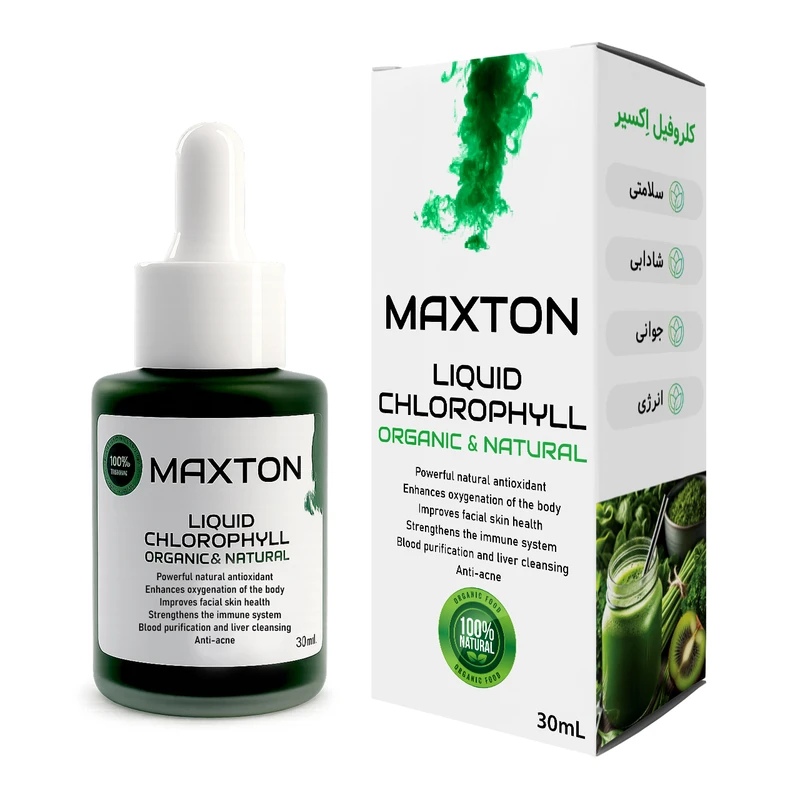 کلروفیل مایع مکستون مدل BN حجم 30 میلی لیتر