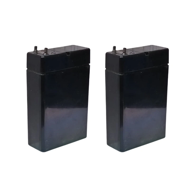 باتری سیلد اسید 4 ولت 1600 میلی آمپر ساعت مدل 4V-1600 بسته 2 عددی