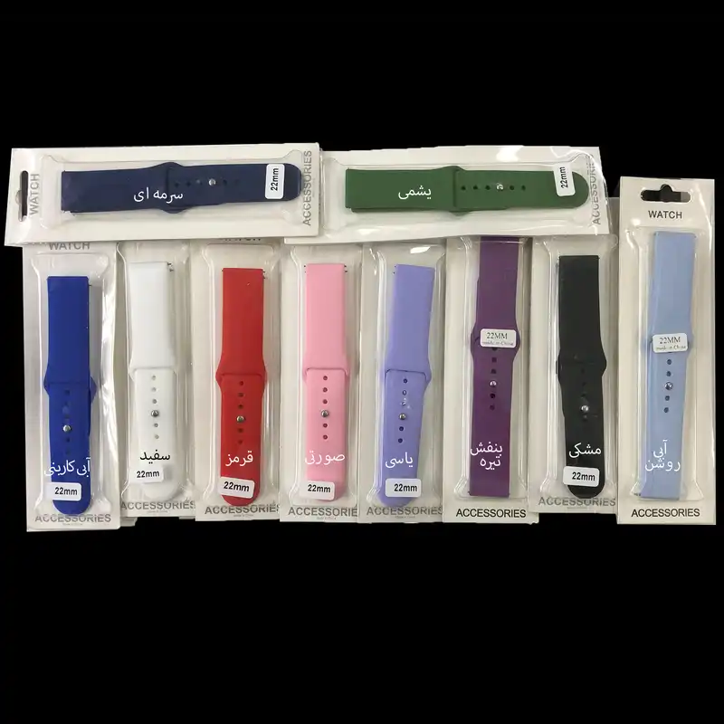 بند مدل SIL-22MM مناسب برای ساعت هوشمند سامسونگ 22 میلی متری Gear S2 Classic / Gear S3 / Gear Sport / Galaxy Watch