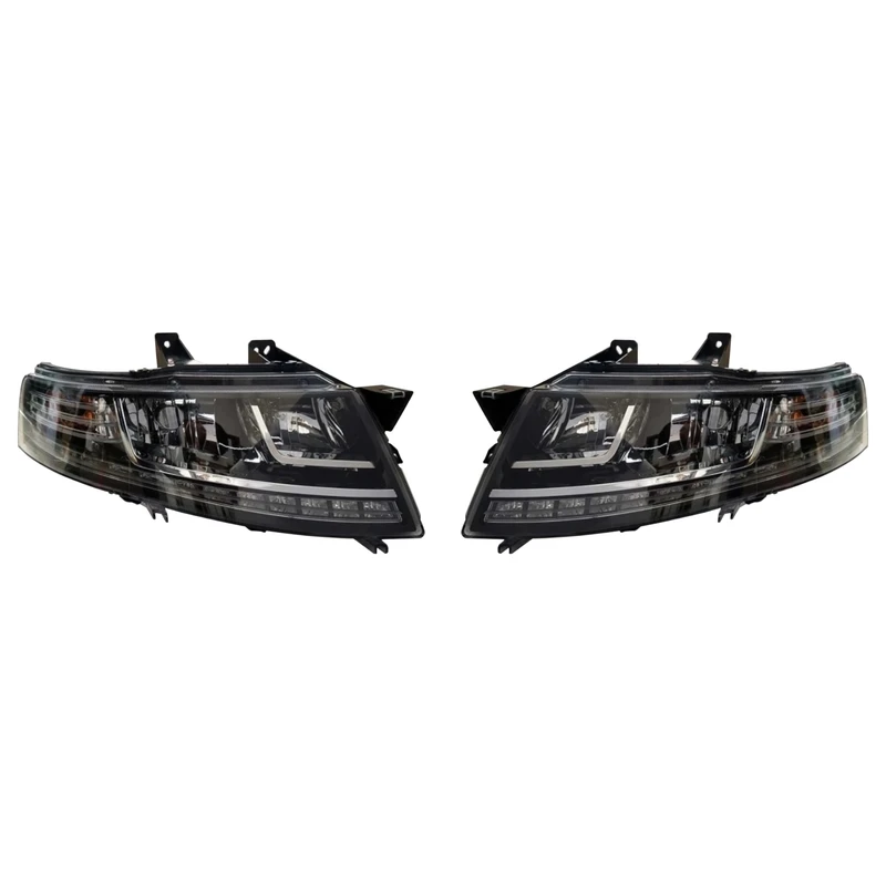 چراغ جلو خودرو پژوهش صنعت مدرن مدل فابریک مناسب برای سمند سورن پلاس بسته 2 عددی