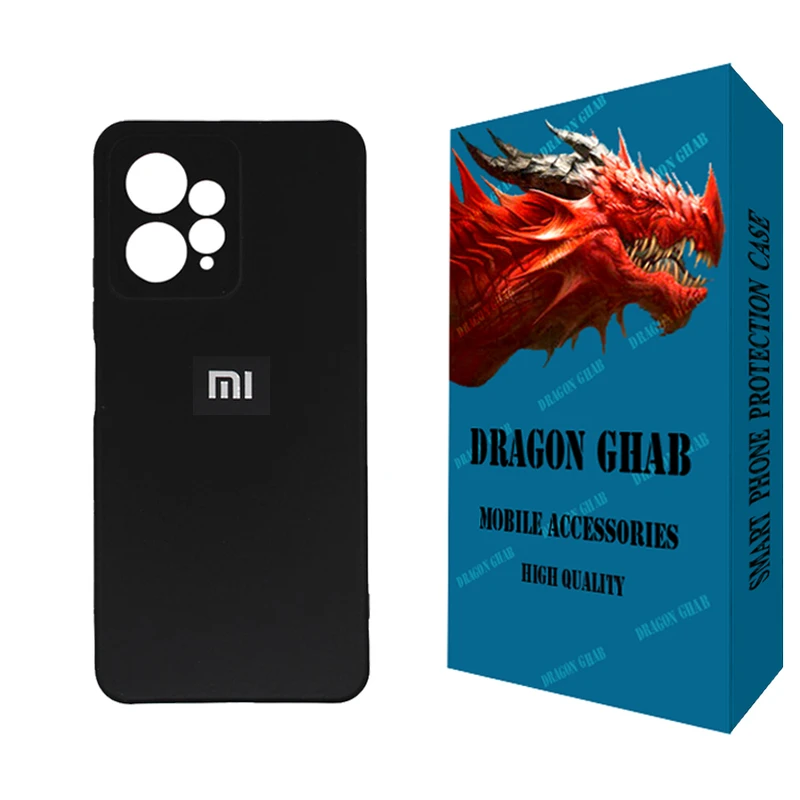 کاور دراگون قاب مدل سیلیکونی مناسب برای گوشی موبایل شیائومی Redmi Note 12 4G