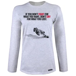 تی شرت آستین بلند زنانه 27 مدل Dont Cry کد MH1534