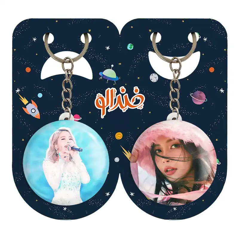 جاکلیدی خندالو مدل سولار گروه مامامو Mamamoo کد 1939819405 مجموعه 2 عددی