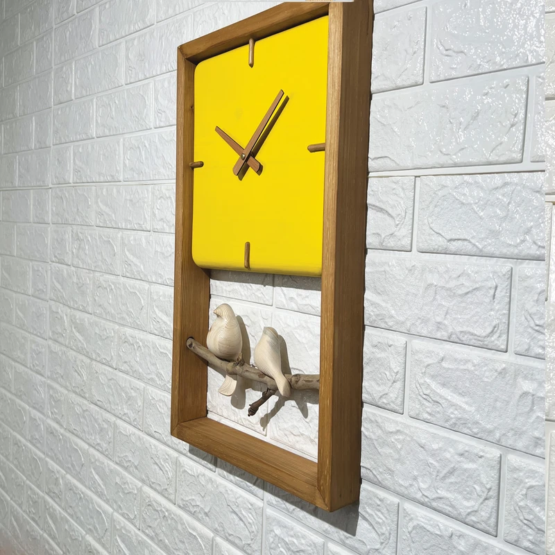 عکس شماره 21 : ساعت دیواری سهیل مدل پرنده m30