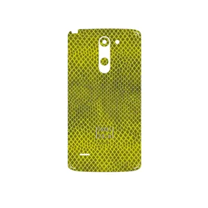 MAHOOT Yellow Snake Skin Cover Sticker for LG G3 Stylus