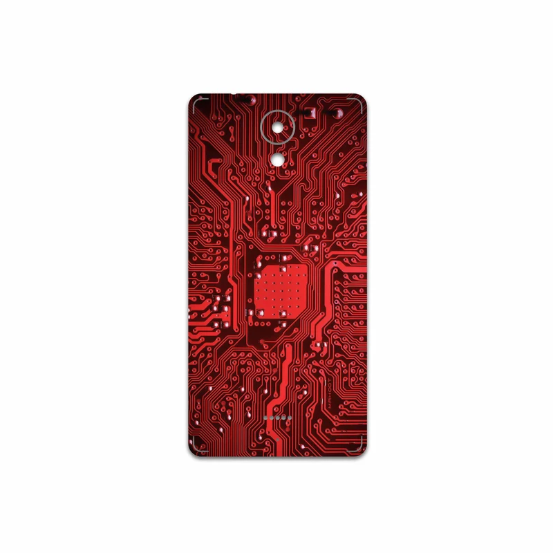 برچسب پوششی ماهوت مدل Red Printed Circuit Board مناسب برای گوشی موبایل اسمارت Art Lite