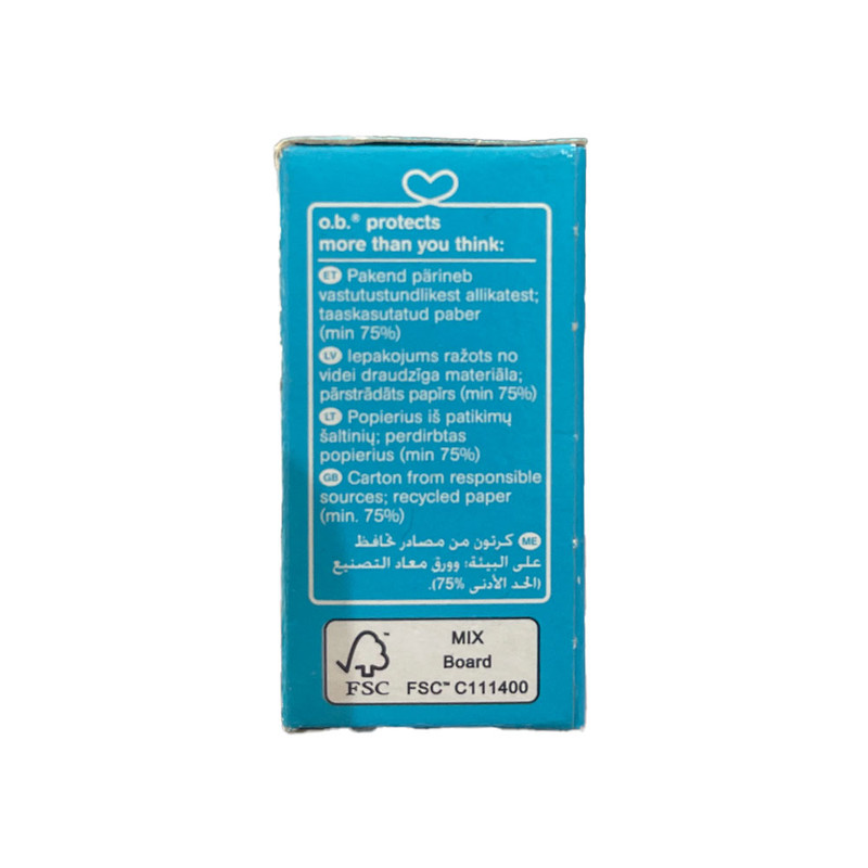 تامپون او بی مدل Nl بسته 16 عددی