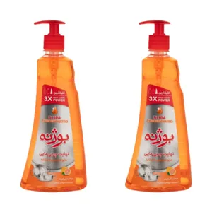 مایع ظرفشویی کنسانتره بوژنه  کد 03 مدل Grapefruit وزن 700 گرم بسته 2 عددی