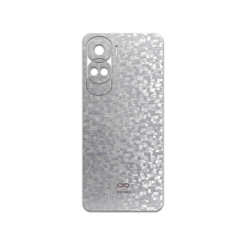 برچسب پوششی ماهوت مدل Silver-Silicon مناسب برای گوشی موبایل آنر 90 Lite