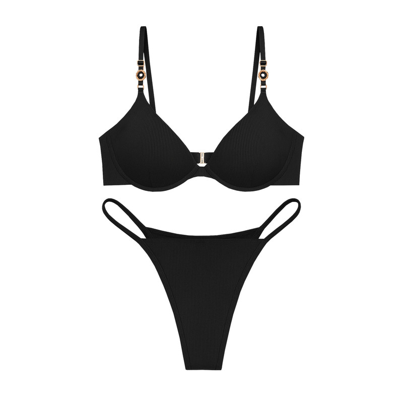 مایو دو تکه زنانه شین مدل TT002