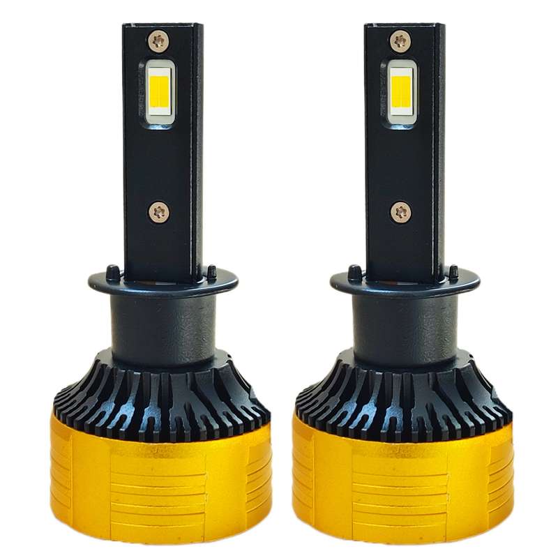 هدلایت لامپ خودرو تی بی اس دیزاین مدل T43 PRO پایه H1 بسته دو عددی