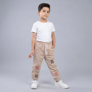 شلوار دم پا کش پسرانه مدل کمر کشی کد 1002