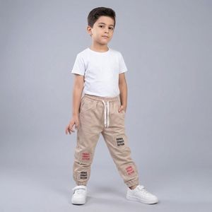 شلوار دم پا کش پسرانه مدل کمر کشی کد 1002