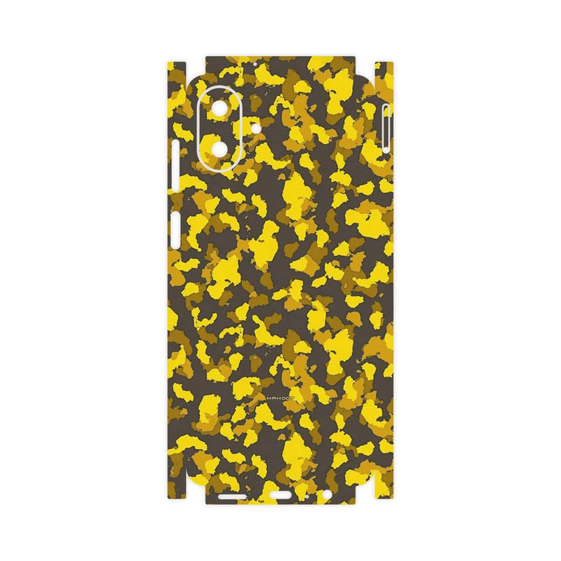 برچسب پوششی ماهوت مدل Yellow Infantry Army-FullSkin مناسب برای گوشی موبایل سامسونگ Galaxy A07