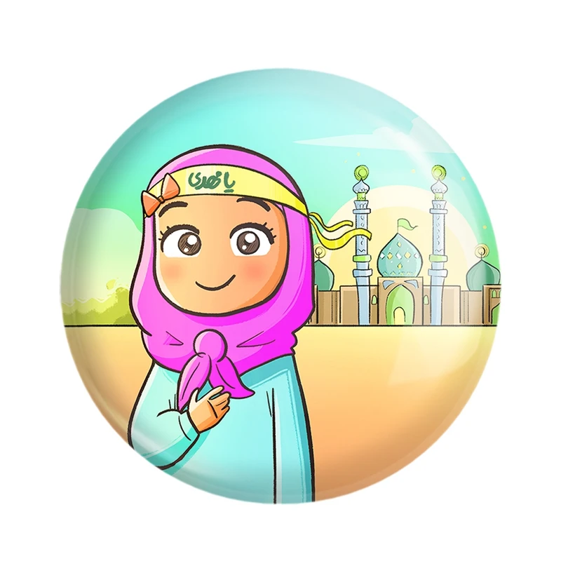 مگنت خندالو مدل نیمه شعبان کودکانه کد 25523