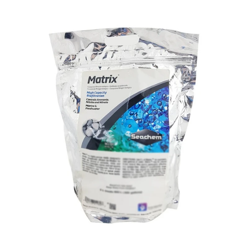 زغال اکتیو آکواریوم سیچم کد 2050c مدل matrix وزن 500 گرم