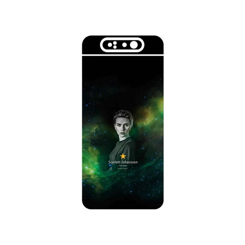 برچسب پوششی ماهوت مدل Scarlett Johansson مناسب برای گوشی موبایل سامسونگ Galaxy A80