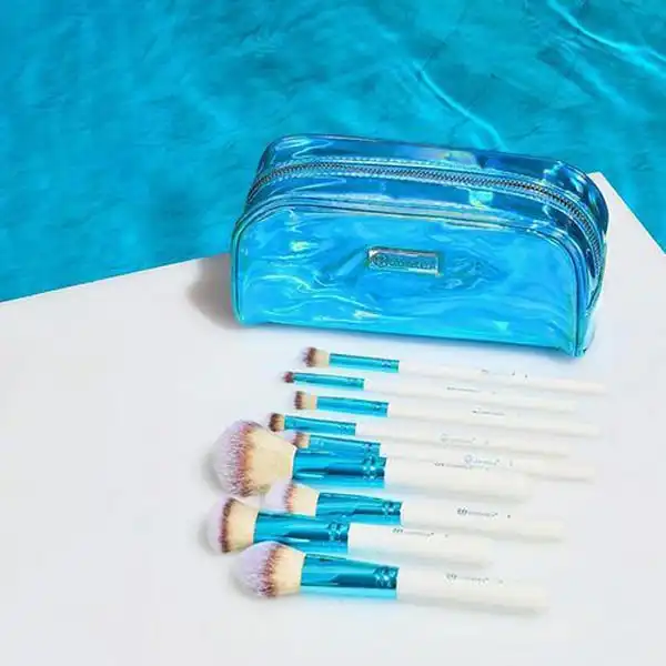 ست برس آرایشی بی اچ کازمتیکس مدل پولساید چیک مجموعه ۱۲ عددی