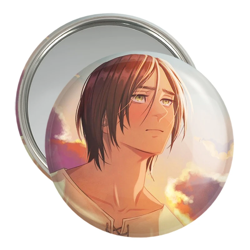 آینه جیبی خندالو مدل ارن یگر انیمه اتک آن تایتان Attack on Titan کد 18540