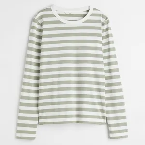 تی شرت آستین بلند زنانه اچ اند ام مدل N390