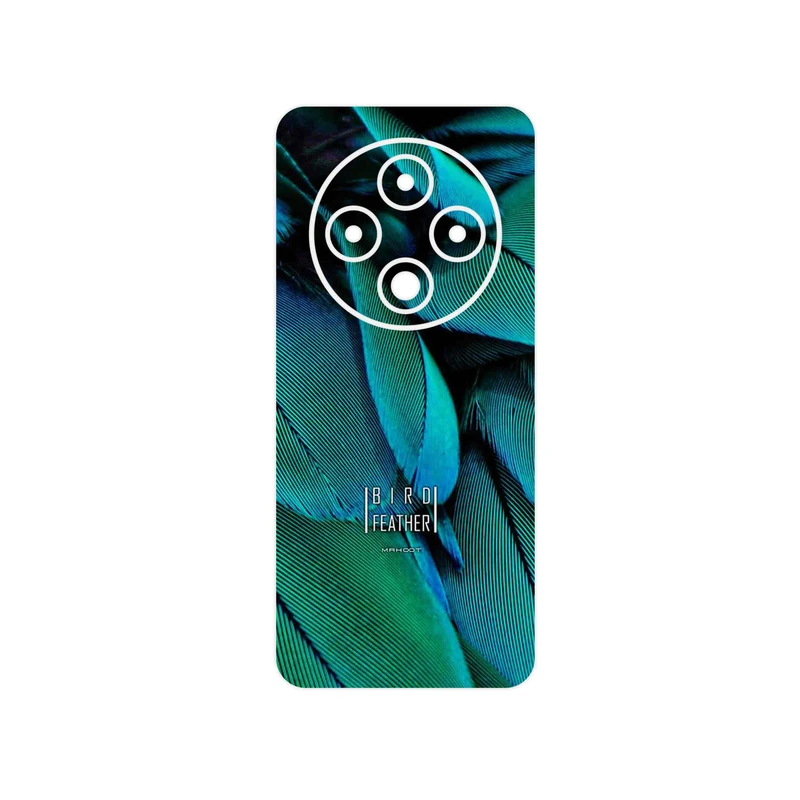 برچسب پوششی ماهوت مدل Green Feather مناسب برای گوشی موبایل شیائومی Redmi 14C