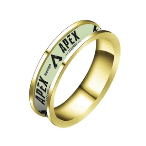 انگشتر ناکسیگو مدل شب تاب طرح Apex Legends کد RT15405